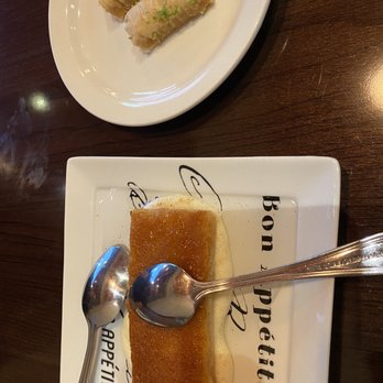 Bayroot - Kunefe and baklava. Great desserts! - Lebanese Near Me - Shrewsbury, New Jersey