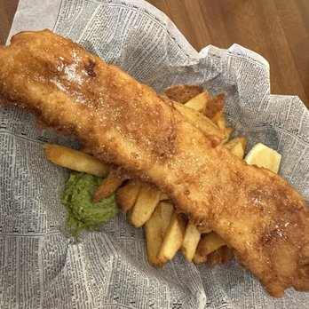 Proper Fish - Fish & Chips with mushy peas. - Seafood Near Me - Bainbridge Island, Washington Proper Fish - Fish & Chips with mushy peas. - Seafood Near Me - Bainbridge Island, Washington
