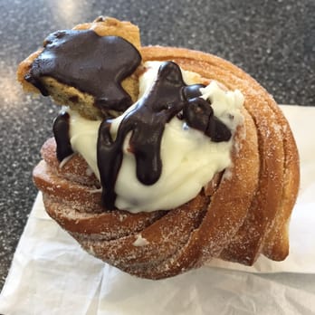 Taste By Spellbound - Cookies N Cream Cruffin!! SO GOOD. The iced coffee was one of the best I've ever had! - Bakeries Near Me - South Windsor, Connecticut Taste By Spellbound - Cookies N Cream Cruffin!! SO GOOD. The iced coffee was one of the best I've ever had! - Bakeries Near Me - South Windsor, Connecticut