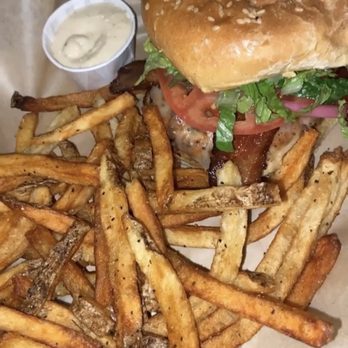 Oak House - C.B.R with Fries - Salad Near Me - Newmarket, New Hampshire Oak House - C.B.R with Fries - Salad Near Me - Newmarket, New Hampshire