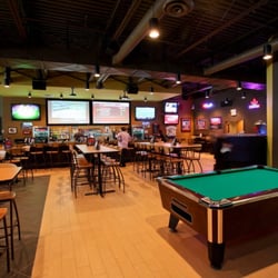 John Max Sports & Wings - View from the pool table