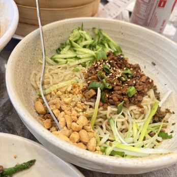 Yum Long - Dan Dan Noodles W/ Minced Pork - Chinese Near Me - Monterey Park, California Yum Long - Dan Dan Noodles W/ Minced Pork - Chinese Near Me - Monterey Park, California