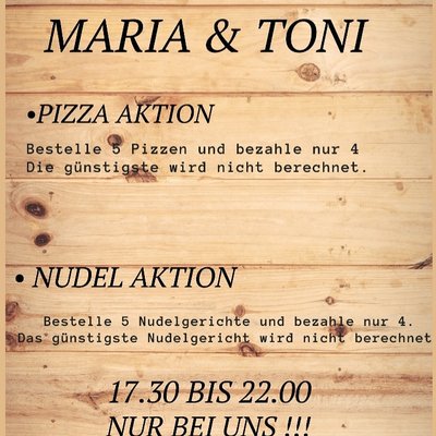 Menu photo 1 Restaurant Maria & Toni Ellerau, SH Menu photo 1 Restaurant Maria & Toni Ellerau, SH