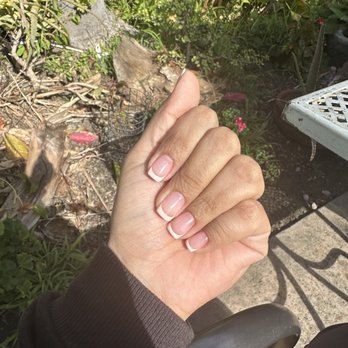 Classy Claws Nail Spa - Baby pink French tip (dip & gel) - Nail Salons Near Me - Anaheim, California Classy Claws Nail Spa - Baby pink French tip (dip & gel) - Nail Salons Near Me - Anaheim, California