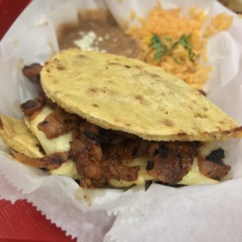 L' Patron Tacos - the gringa (with al pastor) - New Mexican Cuisine Near Me - Chicago, Illinois L' Patron Tacos - the gringa (with al pastor) - New Mexican Cuisine Near Me - Chicago, Illinois