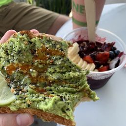 Avocado Toast and Açaí Bowl