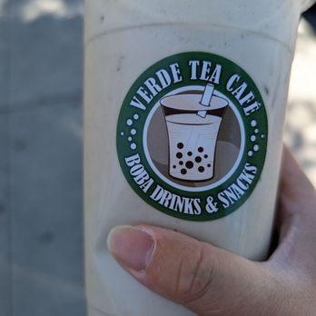 Verde Tea Cafe - Sesame milk tea with mini boba - Cafes Near Me - Mountain View, California Verde Tea Cafe - Sesame milk tea with mini boba - Cafes Near Me - Mountain View, California
