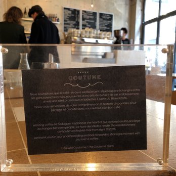 Coutume - Coffee Roasteries Near Me - Paris, 75 Coutume - Coffee Roasteries Near Me - Paris, 75