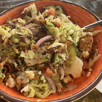 Laziza Mediterranean Grill - Evans  - Chicken Shawarma bowl - Middle Eastern Near Me - Evans, Georgia
