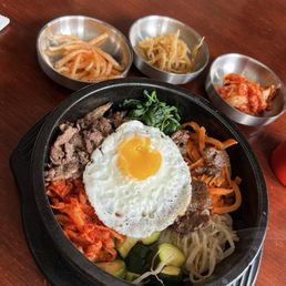 Bi Bim Bap with Beef Bi Bim Bap with Beef