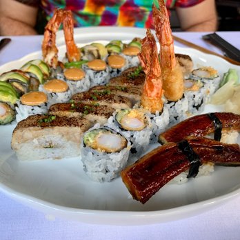 Blue Water Cafe - Dynamite, Spicy Tuna, Dragon, Aburi Sablefish Battera, Unagi - Seafood Near Me - Vancouver, British Columbia Blue Water Cafe - Dynamite, Spicy Tuna, Dragon, Aburi Sablefish Battera, Unagi - Seafood Near Me - Vancouver, British Columbia