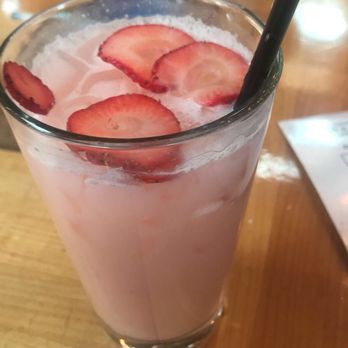 Barcocina - Strawberry drink... I forget the name! But it's my favorite! - Mexican Near Me - Chicago, Illinois