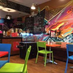 Open Book Cafe - Funky artwork - just something different ya know