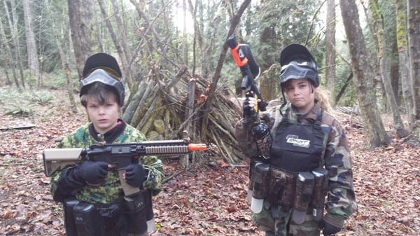 We Play Rain or Shine!  90% Tree Cover in The Woods at Oregon's Largest and Longest Operating Paintball Park  Over 30+ Years - We Play Rain or Shine! 
90% Tree Cover in The Woods at Oregon's Largest and Longest Operating Paintball Park

Over 30+ Years