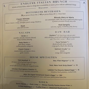 Lavo - Italian Near Me - Las Vegas, Nevada