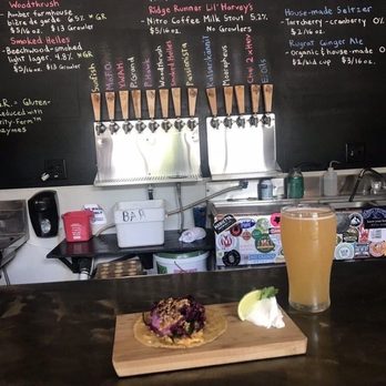Little Fish Brewing Company - The You Wanted A Hit And Vegan Taco - Breweries Near Me - Athens, Ohio