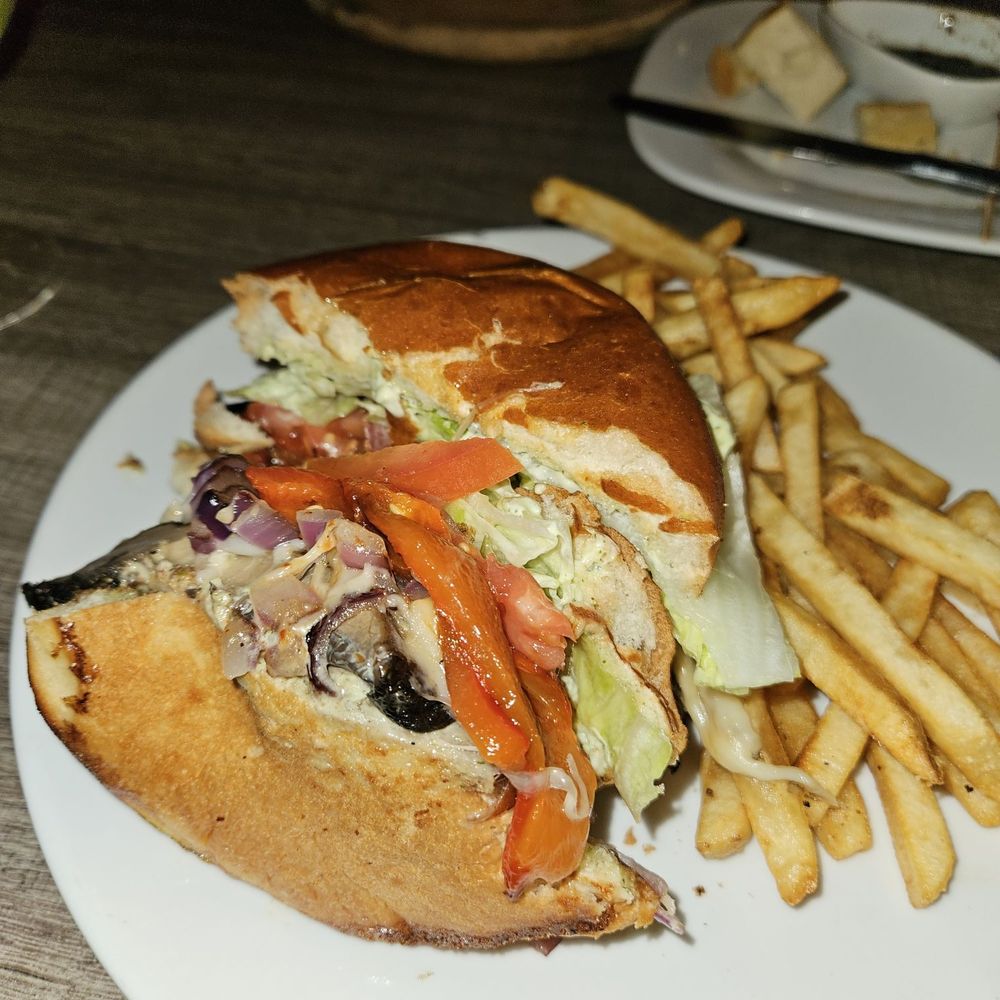 Torches Petaluma - Omg my Potobello Sandwich..I love it, id eat this again and again - Cocktail Bars Near Me - Petaluma, California Torches Petaluma - Omg my Potobello Sandwich..I love it, id eat this again and again - Cocktail Bars Near Me - Petaluma, California