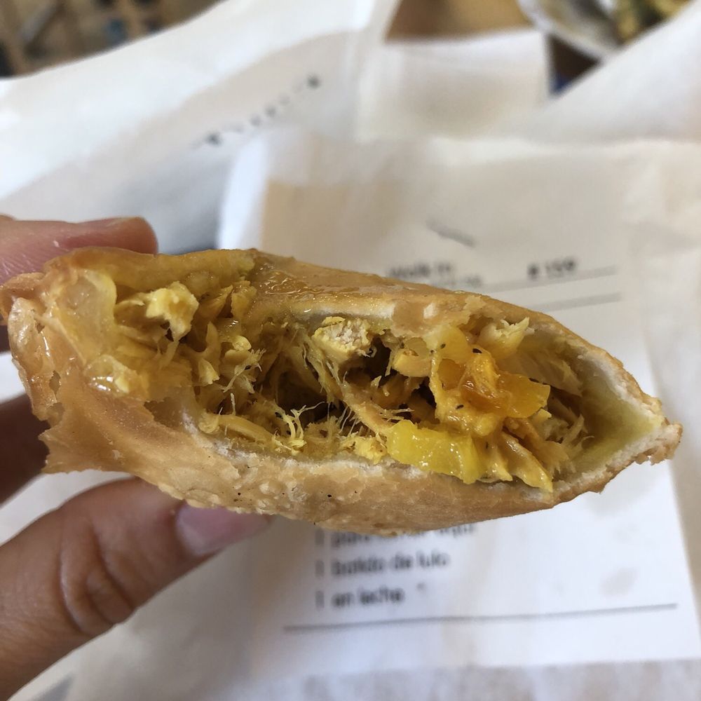 Mama's Empanadas - Tuna empanada.. not like the Galician ones :( but okay. $2 - Empanadas Near Me - Astoria, New York Mama's Empanadas - Tuna empanada.. not like the Galician ones :( but okay. $2 - Empanadas Near Me - Astoria, New York