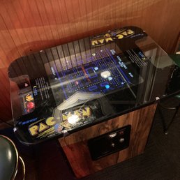 Pac-Man arcade game inside