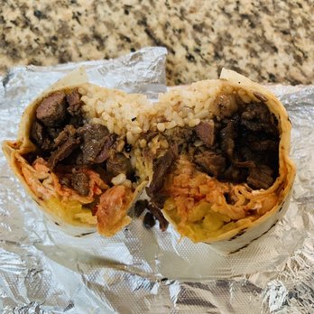 Kimchee Burrito with Bulgogi Beef