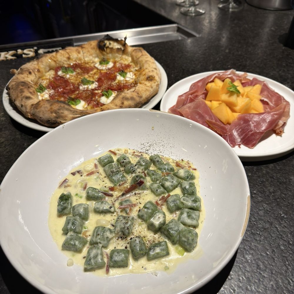 Rosso Italian - GNOCCHI tirolese BURRATELLA pizza Melon & prosciutto - Italian Near Me - Phoenix, Arizona Rosso Italian - GNOCCHI tirolese BURRATELLA pizza Melon & prosciutto - Italian Near Me - Phoenix, Arizona