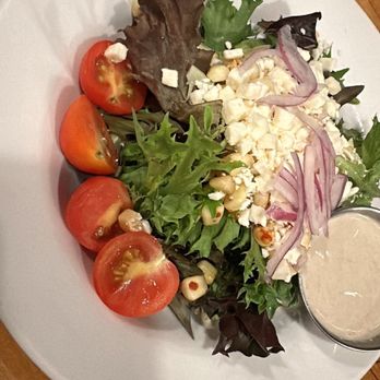Fahrenheit 132 - Feta, pickled corn house salad with blue cheese - Steakhouses Near Me - Fredericksburg, Virginia Fahrenheit 132 - Feta, pickled corn house salad with blue cheese - Steakhouses Near Me - Fredericksburg, Virginia