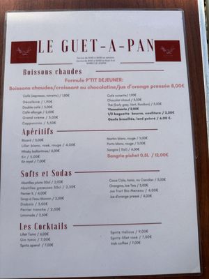 Menu photo 1 Le Guet-A-Pan Bordeaux, 33
