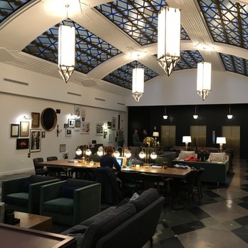 Heritage Outpost - Art deco floors and ceilings and amazingly detailed choices on end tables and wall art. - Coffee & Tea Near Me - Chicago, Illinois