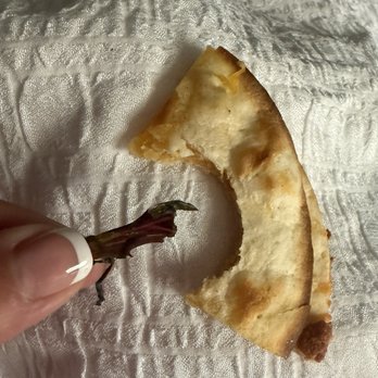 Chili's - Burnt plastic in the overcooked quesadilla. - Tex-Mex Near Me - Fresno, California Chili's - Burnt plastic in the overcooked quesadilla. - Tex-Mex Near Me - Fresno, California