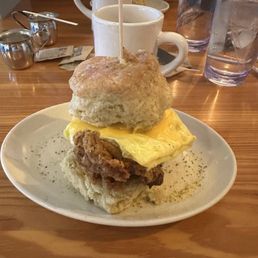 Lemon Pepper Chicken Biscuit