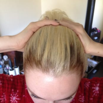 James Albert hair studio - Color Job by James Albert himself! Avoid this Salon and James!!!!!! - Hair Salons Near Me - Newport Beach, California