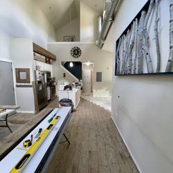 Vail Valley Handyman - New Luxury Vinyl Floor.