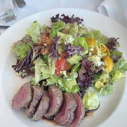 The Capital Grille Cobb Salad with Sliced Tenderloin and Mustard Dressing The Capital Grille Cobb Salad with Sliced Tenderloin and Mustard Dressing
