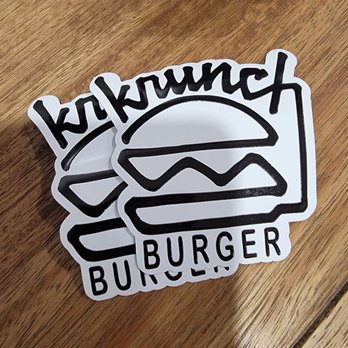 Krunch Burger - Don't forget to ask for a sticker - Burgers Near Me - La Mirada, California Krunch Burger - Don't forget to ask for a sticker - Burgers Near Me - La Mirada, California