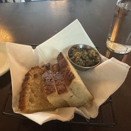 Focaccia bread with olive topping (delicious) Focaccia bread with olive topping (delicious)