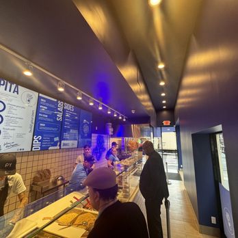 Pita Yeero - customers at the counter - Greek Near Me - New York, New York Pita Yeero - customers at the counter - Greek Near Me - New York, New York