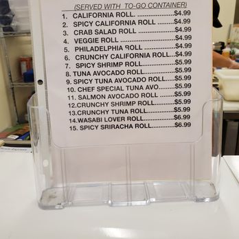 Sumo Sushi Express - The Wednesday Sushi Specials from February 26. 2020 - Sushi Bars Near Me - Glen Allen, Virginia