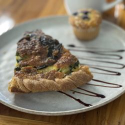 Hatch Bakery And Cafe - Bacon and spinach Quiche Slice
