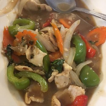 Thai BBQ - Chicken Gra pao - Thai Near Me - Grants Pass, Oregon Thai BBQ - Chicken Gra pao - Thai Near Me - Grants Pass, Oregon