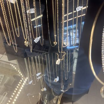 The Pawn Shop - Some of their Necklace selection, - Pawn Shops Near Me - Longview, Washington