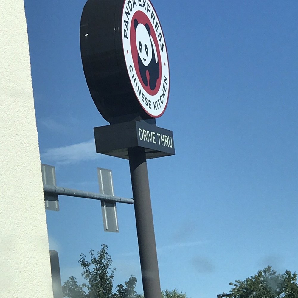Panda Express - a sign for a drive thru - Chinese Near Me - Trevose, Pennsylvania Panda Express - a sign for a drive thru - Chinese Near Me - Trevose, Pennsylvania
