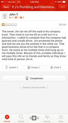 P.J's Plumbing and Maintenance Logo