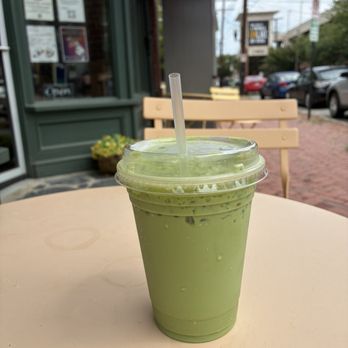 Abi's Books & Brews - $11 Iced Matcha Latte - Used Bookstore Near Me - Richmond, Virginia Abi's Books & Brews - $11 Iced Matcha Latte - Used Bookstore Near Me - Richmond, Virginia
