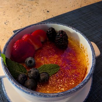 Pacific Table - Creme brulee - delightful - Seafood Near Me - Irving, Texas