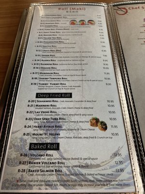 Menu photo 7 Mandolin Sushi and Steakhouse Tacoma, WA Menu photo 7 Mandolin Sushi and Steakhouse Tacoma, WA