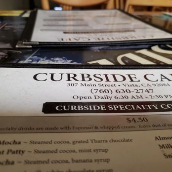 Curbside Cafe - Breakfast & Brunch Near Me - Vista, California