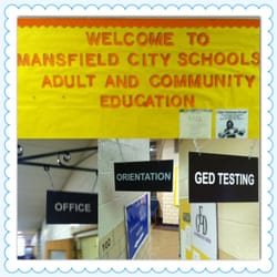 Adult Education Mansfield City Schools - Welcome to the first day of the rest of your life!