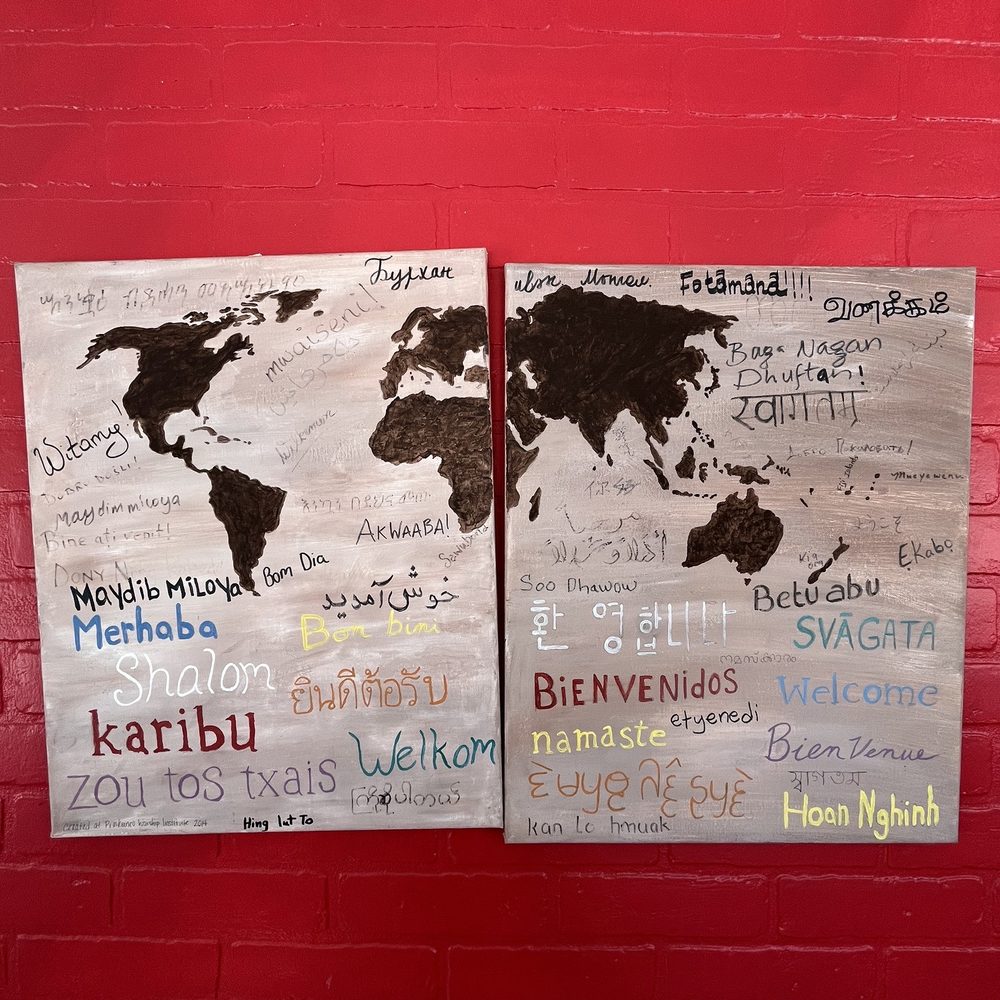 Merhaba Shawarma - a map of the world - Mediterranean Near Me - Clarkston, Georgia Merhaba Shawarma - a map of the world - Mediterranean Near Me - Clarkston, Georgia