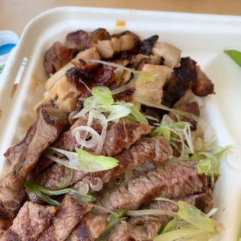 Genji Japanese Restaurant - Beef and chicken combo plate. - Japanese Near Me - Oakland, California Genji Japanese Restaurant - Beef and chicken combo plate. - Japanese Near Me - Oakland, California
