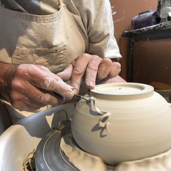 The Artists Hand - JR at Pottery Wheel
